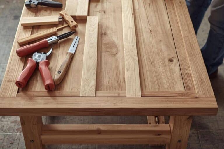 Mesa de madeira como fazer Guia de montagem e ergonomia