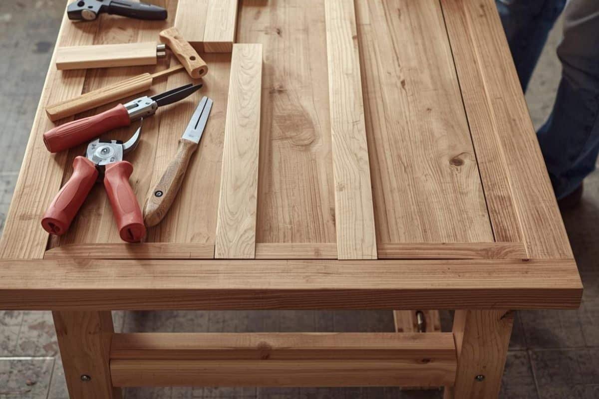 Mesa de madeira como fazer Guia de montagem e ergonomia